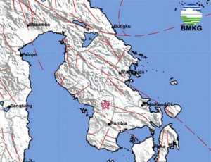 Gempa dangkal di darat guncang Kolaka Timur - Sultra
