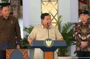 Presiden Prabowo: Tak usah ribut-ribut soal Whoosh!