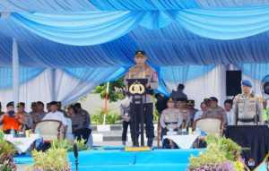 Kapolri pimpin apel tanggap darurat bencana di Mako Brimob