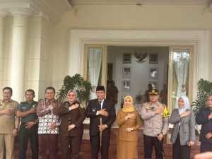 Perkuat sinergi hukum Kapolres Pagaralam hadiri penyambutan Kajari baru