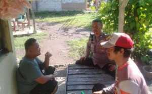 Bhabinkamtibmas Polsek Tanjungsari Sambang Warga, Sampaikan Himbauan Kamtibmas