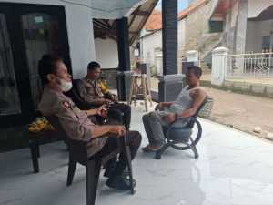 Bhabinkamtibmas Wilayah Hukum Polsek Dramaga Beri Himbauan Ajak Jaga Kondusifitas Cegah Gangguan Kamtibmas