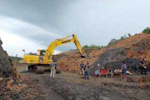 Bareskrim gulung tambang batu bara ilegal Bukit Soeharto Kukar, 5 orang diringkus