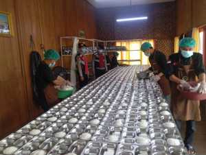 Polres Pagar Alam pastikan makanan bergizi untuk anak sekolah aman, sehat serta layak konsumsi 