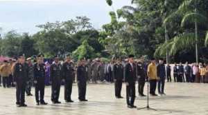 Berlangsung Khidmat, Wakil Bupati OKU Timur Pimpin Upacara Peringatan Hari Pahlawan Nasional