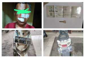 Polsek Cibungbulang Mengungkap Kasus Tindak Pidana Curanmor