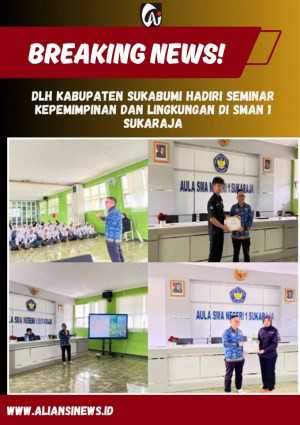 DLH Kabupaten Sukabumi Hadiri Seminar Kepemimpinan dan Lingkungan di SMAN 1 Sukaraja