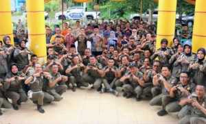 Wako Wawako hadiri acara tasyakuran dikantor satpol PP kota Pagaralam 