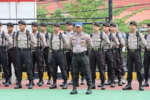 Siswa Latja Diktukba Polri Gel I 2024 SPN Polda Sumsel Terima Pembelajaran TPTKP dan Turjawali dari Sat Samapta Polres Musi Rawas