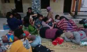 Berdesakan di penampungan, pengungsi erupsi Gunung Semeru mulai terserang penyakit