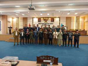 Rapat paripurna XVIII ke 5 DPRD kota Pagaralam membahas propemperda 