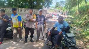 Bhabinkamtibmas Desa Babakan Polsek Dramaga Sambangi warga