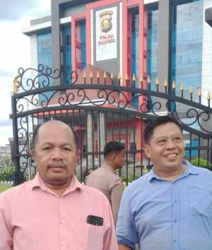 Andi Wijaya SH dan Kodreton Kadarisma.SH: Laporan Kami ini Minta Pelaku Untuk di Proses dan Di Tangkap 