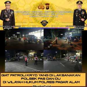 Wujudkan di akhir pekan aman, Polres Pagar Alam gelar razia skala besar 