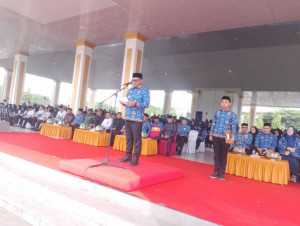 Bupati Luwu H. Patahuddin, Meneteskan air Mata pada Upacara Peringatan HUT KOPRI ke 54