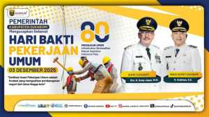 Pemerintah Kabupaten Sukabumi Mengucapkan Selamat Hari Bakti Pekerjaan Umum 03 Desember 2025