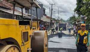 UPTD PU Jampangkulon Mulai Tangani Kerusakan Jalan Kabupaten Secara Bertahap
