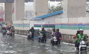 Banjir rob di Jakarta masih rendam 16 RT
