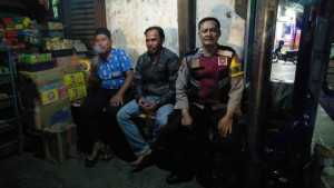 Bhabinkamtibmas Polsek Cijeruk Sambangi Satkamling, Perkuat Sinergi dalam Menjaga Kamtibmas