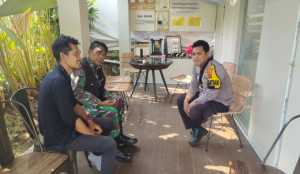 Bhabinkamtibmas Semplak Barat Hadir di Tengah Warga, Ajak Tingkatkan Waspada dan Kepedulian Lingkungan