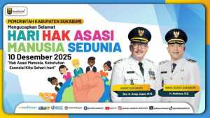 Pemerintah Kabupaten Sukabumi Mengucapkan Selamat Hari Hak Asasi Manusia Sedunia 10 Desember 2025