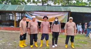 Dinas Perikanan Kabupaten Sukabumi Gelar Gerakan Bersih-Bersih Pantai di Pantai Istana Presiden Citepus Palabuhanratu