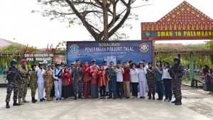 Kepala SMAN 16 Palembang Inisiasi Penguatan Nasionalisme Siswa Melalui Sosialisasi TNI AL