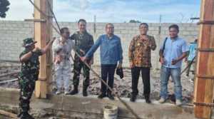 Dandim 1016/Palangka Raya Dampingi Kepala Staf Kepresidenan Tinjau Pembangunan Koperasi Merah Putih