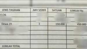 Parah! Dana BOS sekolah di Brebes digunakan untuk beli tiket konser Dewa 19