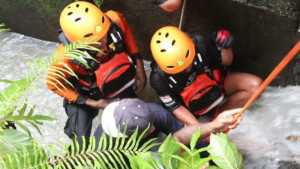 Turis terseret banjir dan tersangkut gorong-gorong di Bali, evakuasi berlangsung dramatis