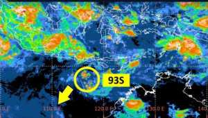 Bibit siklon 93S menguat, Jakarta dan sejumlah wilayah di Jawa siaga hujan lebat dan angin kencang