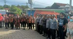 Polsek Jonggol Gelar Apel Gabungan Pengamanan Natal 2025 dan Tahun Baru 2026 serta Siaga Bencana