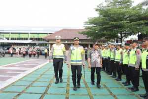 Kapolres Purworejo Pimpin Gelar Pasukan Operasi Lilin Candi Jelang Nataru 2025-2026