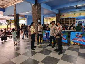Antisipasi Kriminalitas dan Kecelakaan Lalu Lintas, Subsatgas Binmas Ops Lilin Musi 2025 Lakukan Edukasi