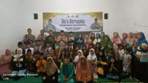 Polsek Cigudeg doa bersama dan santuni anak yatim, kaum duafa menjelang akhir tahun baru