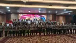 Kapolda Sumsel Pimpin Sertijab Wakapolda Sejumlah Pejabat Utama dan Kasatwil jajaran Polda Sumsel 