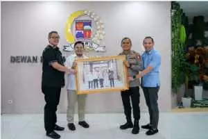 Pimpinan DPRD Kota Bogor Terima Kunjungan Pamit Kapolresta Bogor Kota