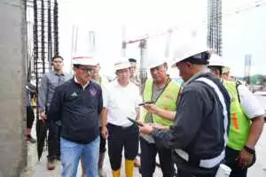 Wakapolri Tinjau Pembangunan SMA Kemala Taruna Bhayangkara, Progres Capai 43 Persen