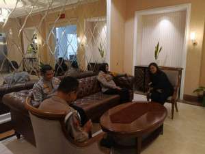 Kapolsek Megamendung Sambangi Pihak Hotel /Resort Diwilayah Kecamatan Megamendung Pastikan Harkamtibmas Aman Kondusif