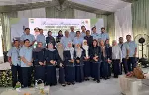 CSR Perumda Tirta Musi Hadirkan PLTS di Masjid Agung Palembang Langkah Hijau Perumda Tirta Musi
