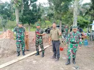 Pastikan Program Sesuai Rencana, Kasdam II/Sriwijaya Tinjau Pembangunan KDKMP di Wilayah Kodim 0401/Muba