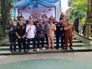 Anggota DPRD Kabupaten Sukabumi Teddy Setiadi Hadiri Milad ke-5 LSM SEBARA 83