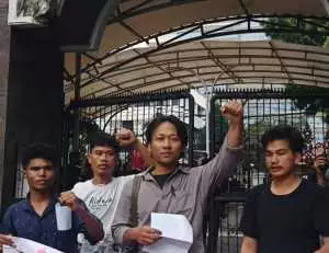 SPSB Gelar Aksi di DPP Gerindra, Tuntut Pemeriksaan Wakil Wali Kota Palembang