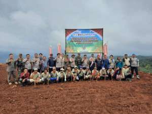 Kegiatan Penanaman Jagung serentak 750 Ha Polda Jabar tingkat Polsek Cigudeg- Polres Bogor Kwartal I th 2026