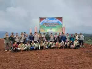 Kegiatan Penanaman Jagung serentak 750 Ha Polda Jabar tingkat Polsek Cigudeg- Polres Bogor Kwartal I th 2026