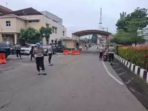 Perkuat Disiplin Anggota, Bidpropam Polda Sumsel  Gelar Gaktibplin Di Mapolda Sumsel