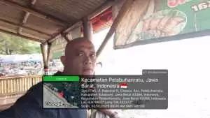 "Yogi" Saat ini cuaca memburuk di Pantai Pelabuhan Ratu Sepi pendatang 