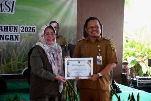 Dinas Pertanian Kabupaten Sukabumi Gelar Diseminasi dan Syukuran Swasembada Pangan 2025