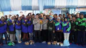 Ngariung Aman, Kapolda Jabar Perkuat Sinergi Polri dan Ojol Kamtibmas 