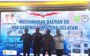 GAPENSI Soroti Minimnya Anggaran Daerah, Musda XII Sumsel Minta Pemerintah Perkuat Dana Infrastruktur
